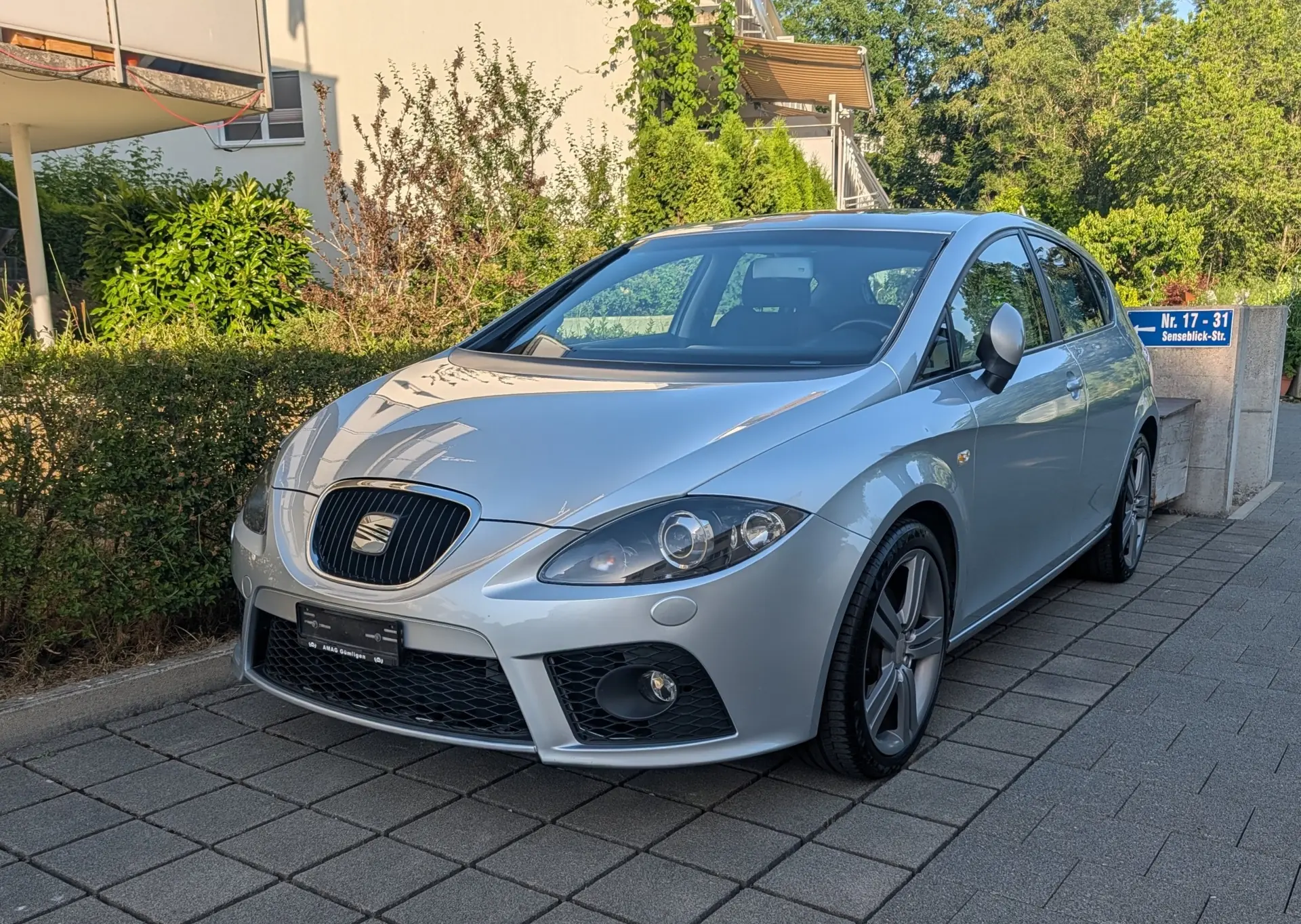 SEAT Leon 2.0 TFSI FR — Berline sportive 200 ch, sans sinistre — Außenansicht