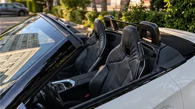 BMW Z4 M40i — Cabriolet sportif 340 ch, entretien impeccable, très basse kilométrage — Heckansicht