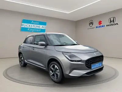 Suzuki Swift 1.2 Piz Sulai Top Hybrid 4x4 — Citadine polyvalente avec motorisation écologique — côté