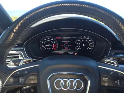 Audi RS4 Avant 2.9 V6 Biturbo Quattro — Break haute performance, 450 ch, Nardo Gray — Miniatura 11