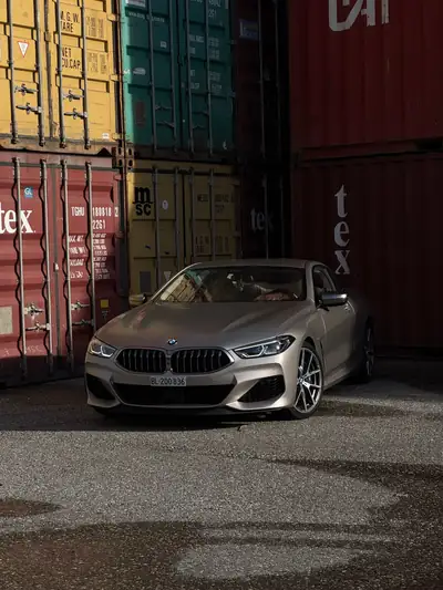 BMW M850i xDrive — Coupé Gran Turismo haute performance, 530 ch et seulement 60'000 km — Heckansicht