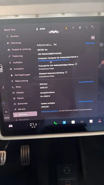 Tesla Model X Palladium AWD 685 ch — SUV électrique haute performance, 1ère main — Thumbnail 9