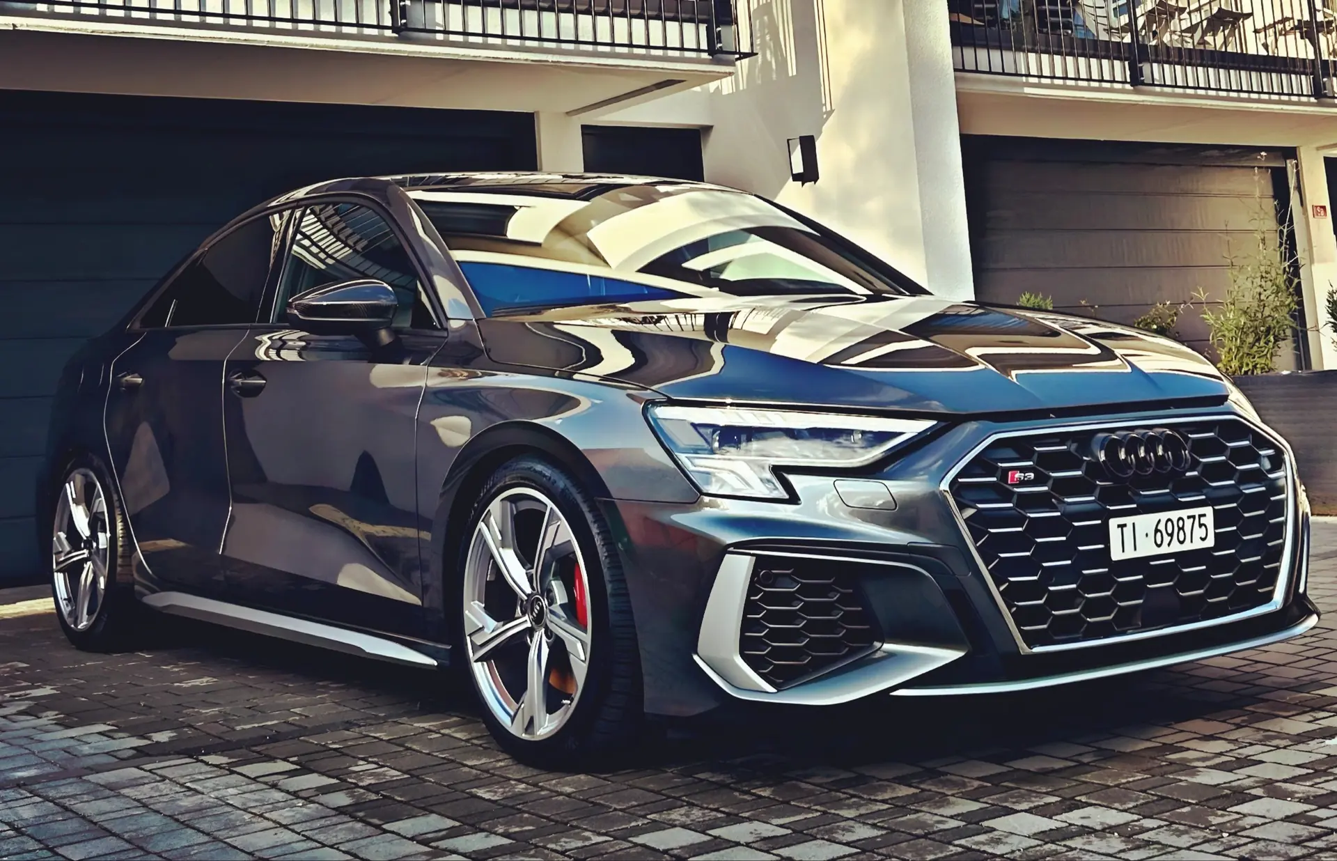 Audi S3 Sedan — 310 ch quattro avec upgrades omologués Fox, HJS, Eibach