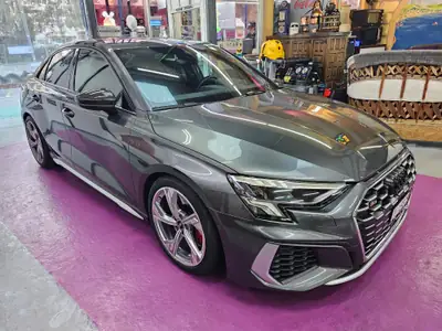 Audi S3 Sedan — 310 ch quattro avec upgrades omologués Fox, HJS, Eibach — côté
