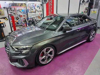Audi S3 Sedan — 310 ch quattro avec upgrades omologués Fox, HJS, Eibach — Miniature 7