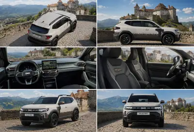 Dacia Duster Spirit of Sand 2026 — SUV Hybride Bi-Fuel, Équipé d'usine, Quasi-neuf — Miniatur 17