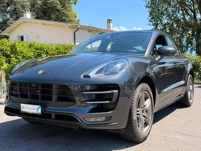 Porsche Macan Turbo Performance PDK — 440 ch, Traction intégrale, Cuir premium — côté