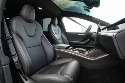Tesla Model X 100kWh Palladium — SUV électrique 7 places, 686 ch et autonomie record — Miniature 11
