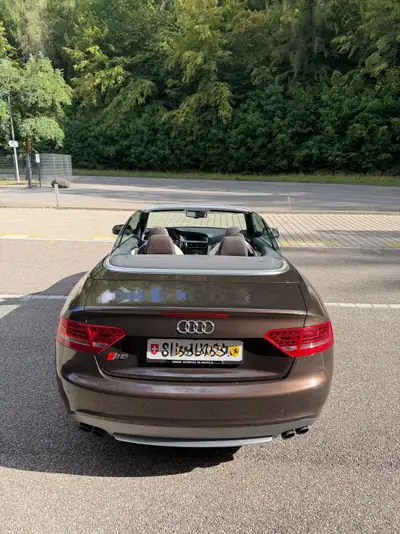 Audi S5 3.0 V6 TFSI Quattro — Cabriolet sportif, 333 ch et transmission S-Tronic — tableau de bord