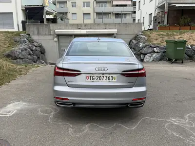 Audi A6 2.0 45 TFSI Quattro S-Tronic — Berline premium allemande, équipée S line, unfallfrei — Heckansicht