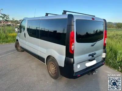 Opel Vivaro L2H1 — Monospace 9 places diesel, équipé pour la famille et le voyage — Seitenansicht
