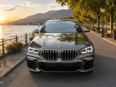 BMW X6 M50i 2020 — SUV coupé haute performance, 85 000 km seulement — Miniatura 8