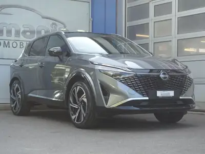 Nissan Qashqai 1.3 DIG-T MHEV Tekna+ — Hybride léger, 4x4 polyvalent, 10 km — vue extérieure