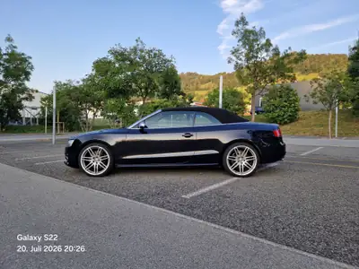 Audi S5 Cabriolet 3.0 V6 TFSI quattro — Roadster dynamique, entretien à jour — Miniatura 8
