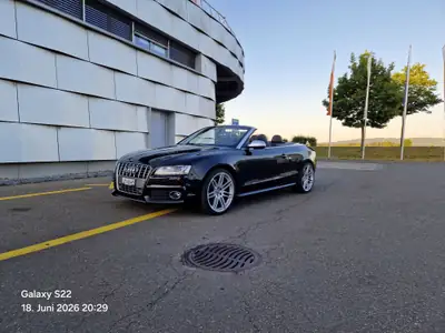 Audi S5 Cabriolet 3.0 V6 TFSI quattro — Roadster dynamique, entretien à jour — Miniatura 9