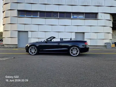 Audi S5 Cabriolet 3.0 V6 TFSI quattro — Roadster dynamique, entretien à jour — Miniatura 10