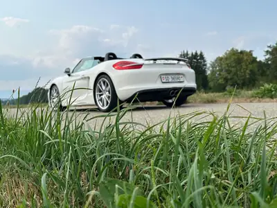 Porsche 718 Boxster S — Roadster sportif élégant, 315 ch et seulement 80'000 km — vista posteriore