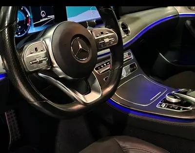 Mercedes-Benz E 450 AMG Line 4Matic — Berline prestige, 367 ch et transmission intégrale — rear view