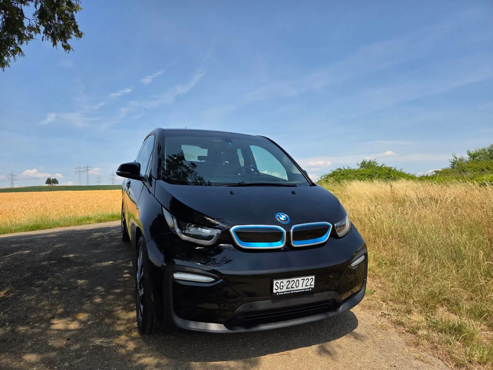 BMW i3 120 — Citadine électrique révolutionnaire, 55'000 km seulement — Außenansicht