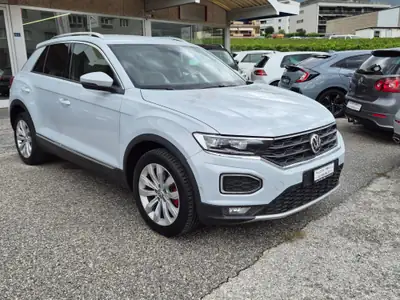 VW T-Roc 2.0 TSI Sport DSG 4Motion — SUV compact dynamique, 4x4 intégral et garantie 12 mois — vista esterna