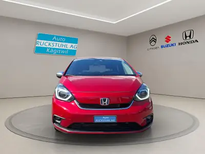 Honda Jazz 1.5 i-MMD Executive — Hybride léger, consommation ultra-économe — Heckansicht