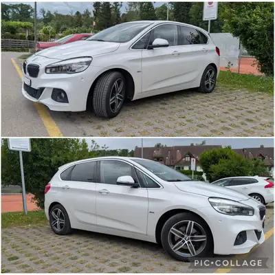 BMW 220 Active Tourer xDrive — Monospace polyvalent diesel, 190 ch et traction intégrale — fianco