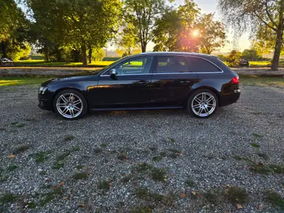 Audi S4 3.0 V6 TFSI Quattro — Break sportif dynamique, sans accident — rear view