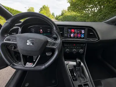SEAT Leon 2.0 TSI 300 Cupra 4Drive — Berline dynamique, 4x4 intégral et faible kilométrage — détail