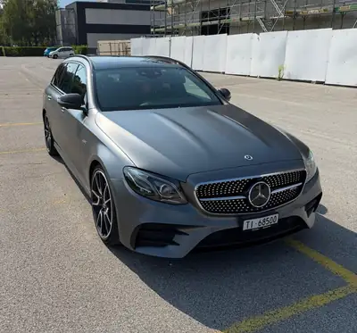 Mercedes-Benz E 53 AMG 4matic+ — Break haute performance, 457 ch, faible kilométrage — Außenansicht