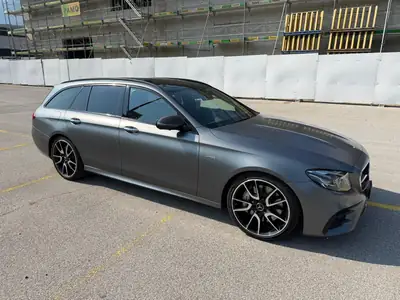 Mercedes-Benz E 53 AMG 4matic+ — Break haute performance, 457 ch, faible kilométrage — Seitenansicht