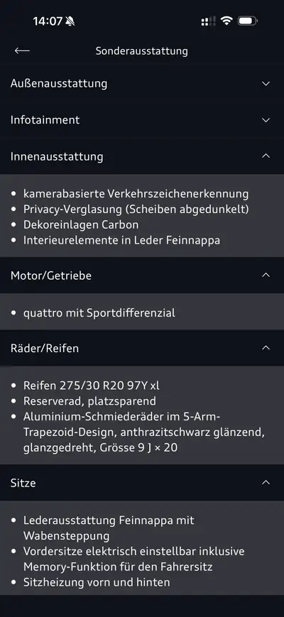 Audi RS5 Coupé 2.9 V6 TFSI 510 PS — Sportive haute performance avec Gewindefahrwerk KW — Miniature 18