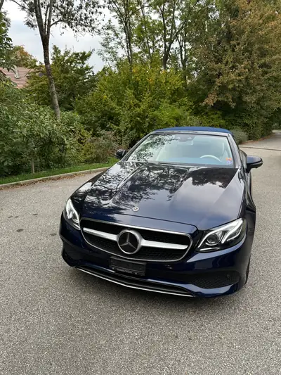 Mercedes-Benz E 200 Cabriolet 4Matic — Décapotable hybride légère, 44 000 km seulement — cruscotto