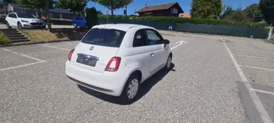 Fiat 500 1.0 Hybrid Cult 2022 — Citadine écologique et économique, 79'700 km — Seitenansicht