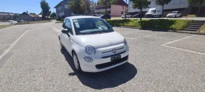 Fiat 500 1.0 Hybrid Cult 2022 — Citadine écologique et économique, 79'700 km — Außenansicht
