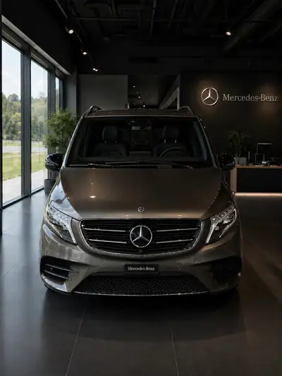 Mercedes-Benz V 250 d BlueTec — Monospace familial premium 4WD, équipement AMG complet — côté