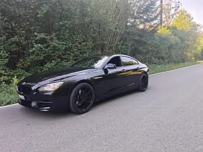 BMW 640i Gran Coupé — Coupé élégant, motorisation puissante et jantes Ferrada 20" — vista esterna