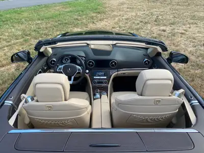 Mercedes-Benz SL 350 7G-Tronic — Cabriolet prestige 2012, 36 000 km, pack AMG — Innenraum