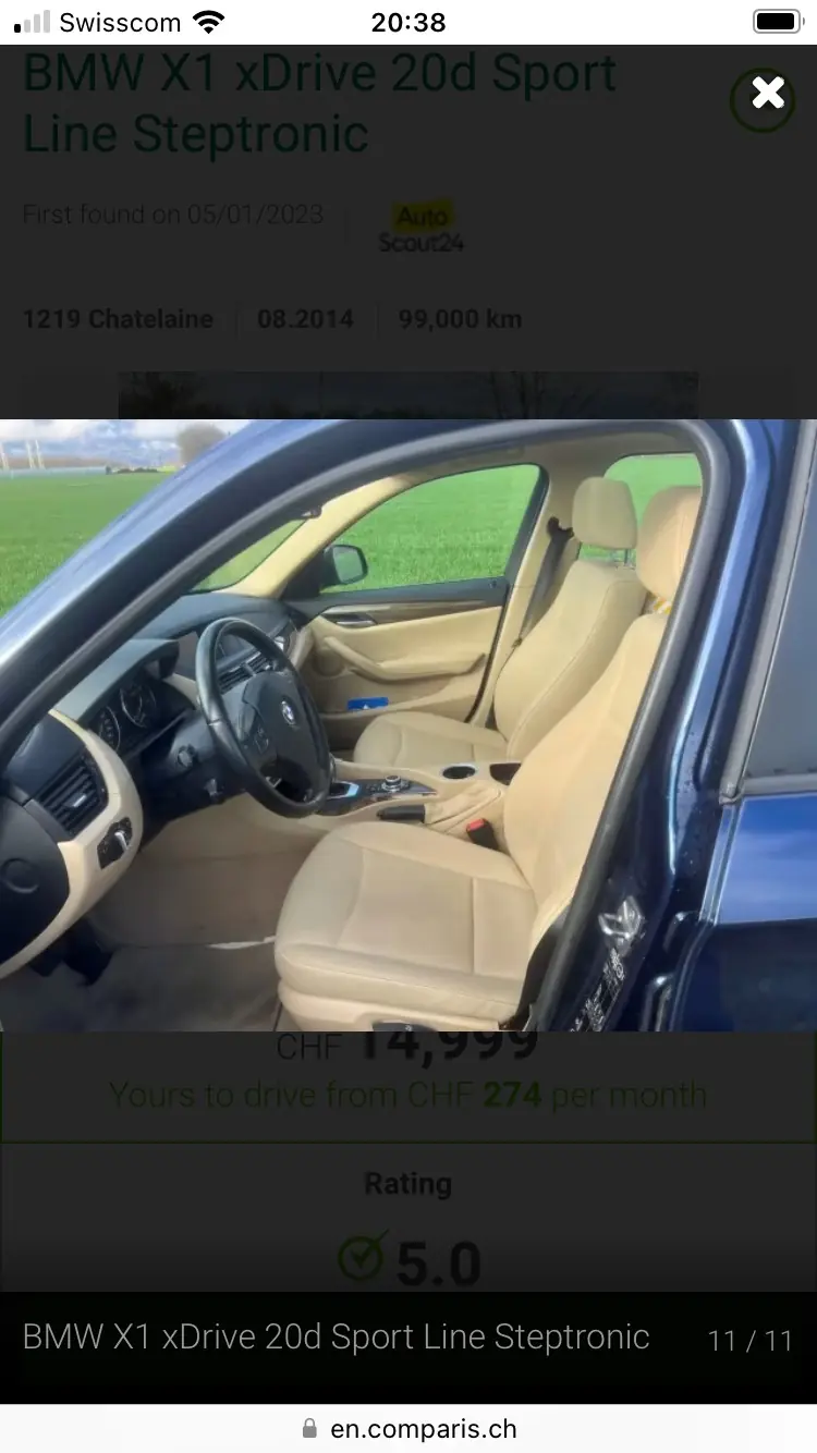 BMW X1 2014 occasion Versoix — 4