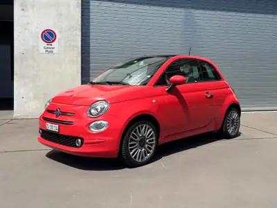FIAT 500 1.2 Lounge 2018 — Citadine mythique, entretien FIAT, contrôle technique OK — exterior view
