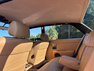 Jaguar XJ 1981 — Berline de prestige British, patine authentique et 67'000 km — Innenraum