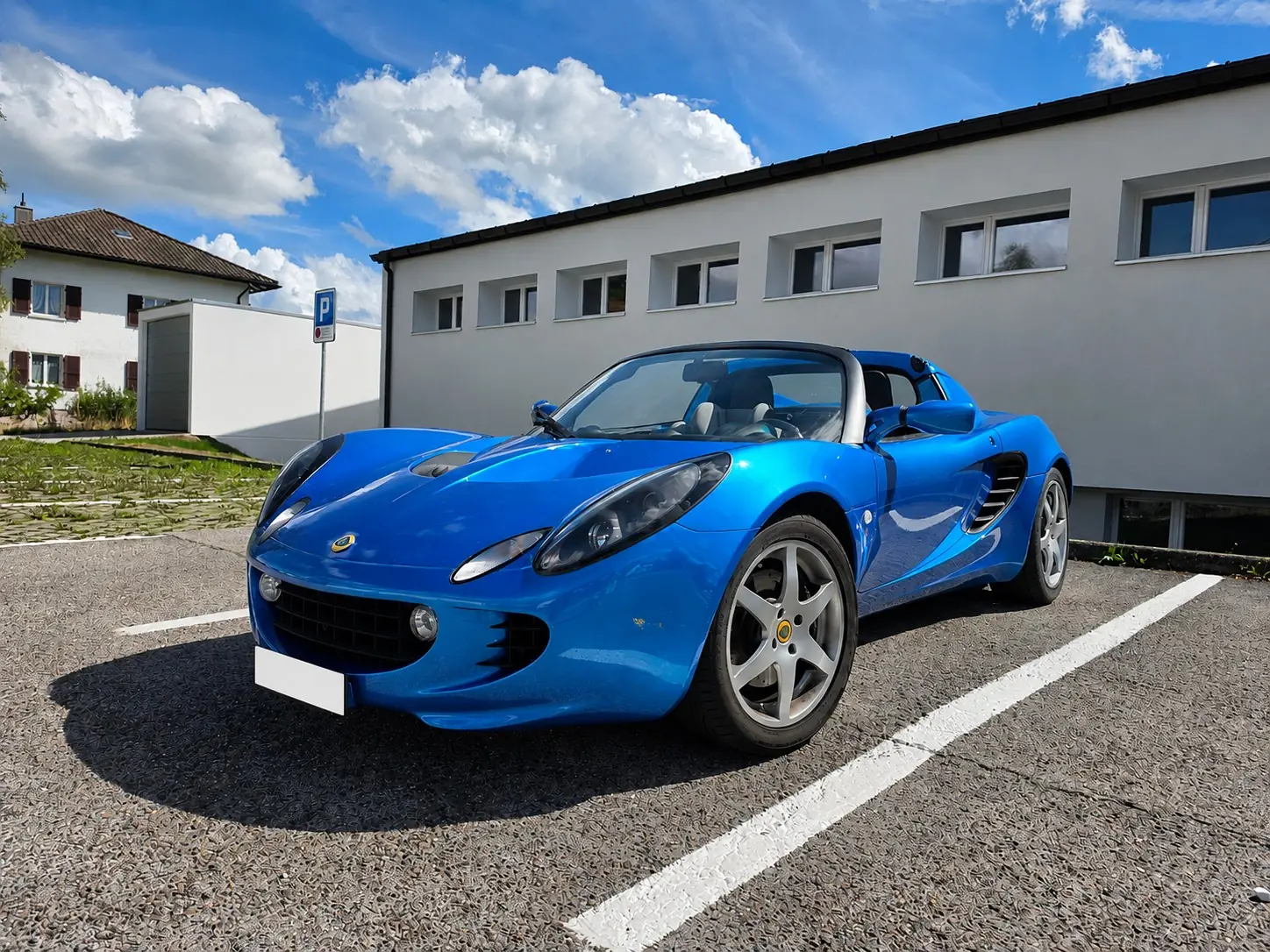 Lotus Elise 1.8 16V 120 — Sportive légère et agile de 2001, 62'000 km — vue extérieure