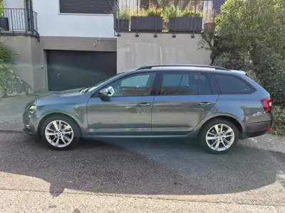Skoda Octavia Combi 2.0 TSI 190 ch — Monospace familial 4x4, sans accident — side view