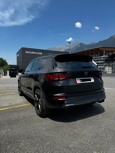 CUPRA Ateca 2.0 TSI VZ 4Drive — SUV sportif 300 ch, transmission DSG, 66'000 km — Heckansicht