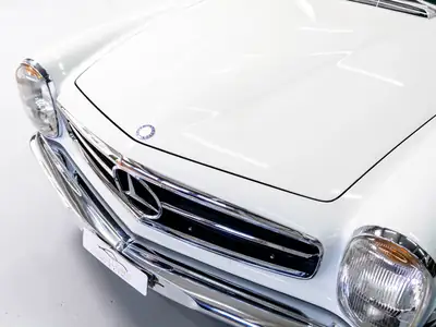 Mercedes-Benz SL 280 Pagode 1971 — Cabriolet légendaire, histoire complète garantie — Miniatur 19