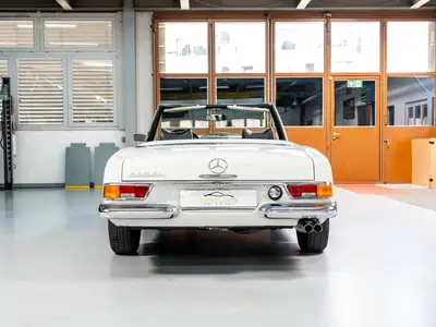 Mercedes-Benz SL 280 Pagode 1971 — Cabriolet légendaire, histoire complète garantie — Miniatur 24