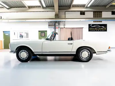 Mercedes-Benz SL 280 Pagode 1971 — Cabriolet légendaire, histoire complète garantie — Miniatur 26