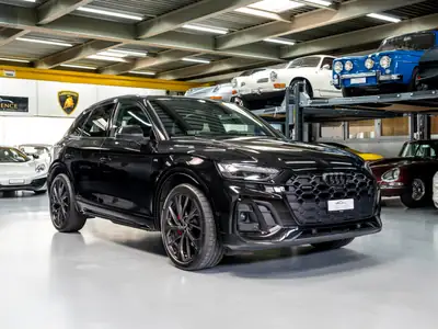Audi Q5 45 TFSI S-line — SUV premium quattro, 265 ch, full options — Heckansicht