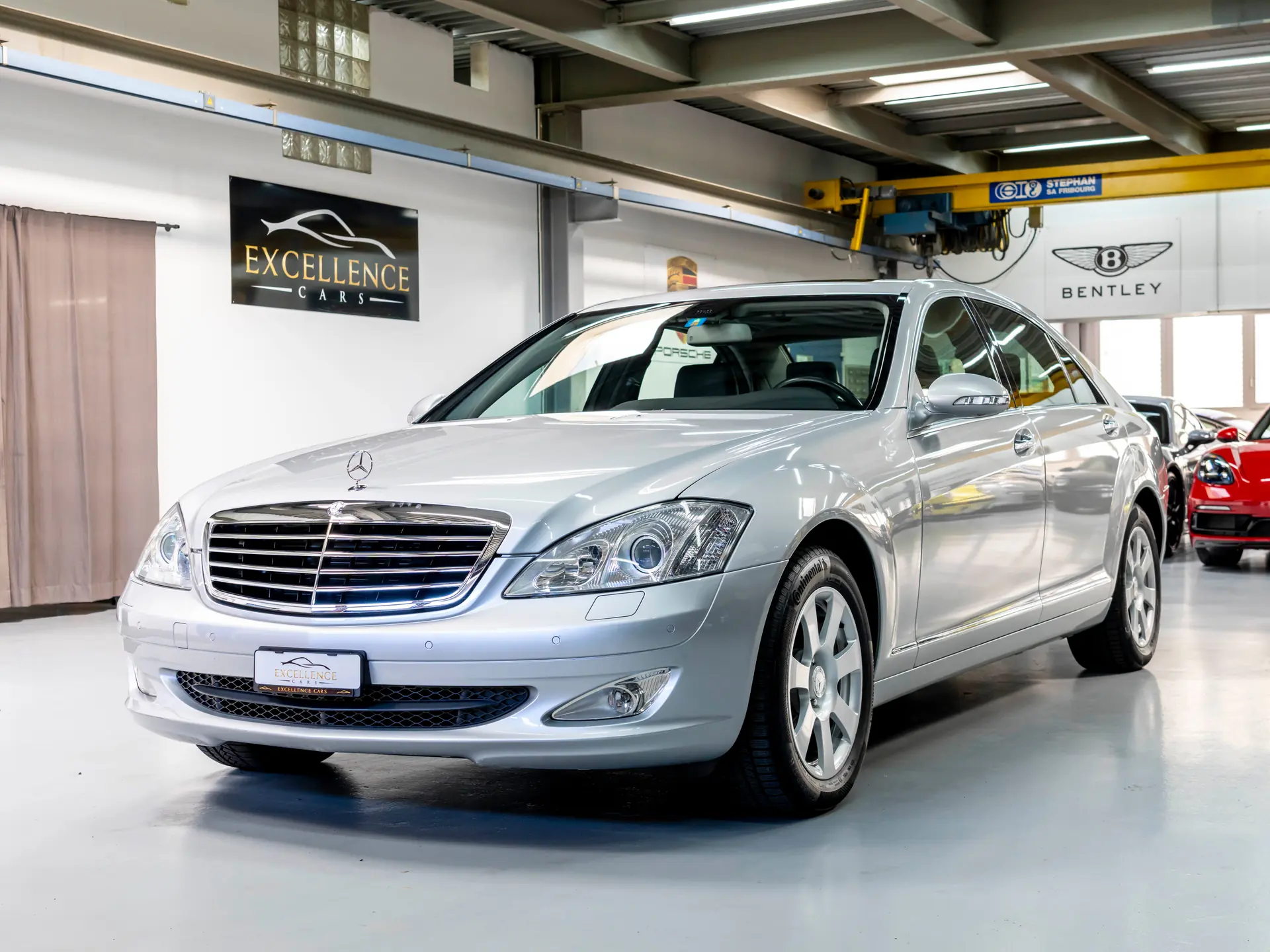 Mercedes-Benz S 350 L — Berline prestige 2008, tachygraphe intégré, 47 000 km