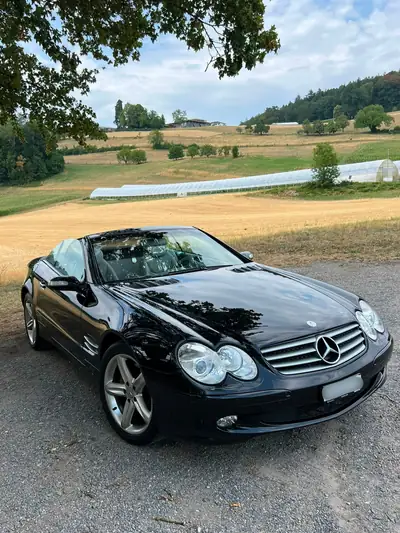 Mercedes-Benz SL 500 V8 — Roadster légendaire, 306 ch et seulement 74'700 km — Außenansicht