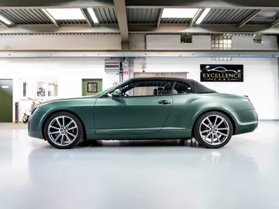 Bentley Continental Supersports Convertible 6.0 — Cabriolet sportif 630 ch, historique Bentley complet — détail